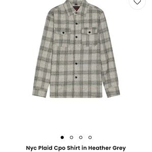 Plaid CPO Shirt in Gray 
Schott